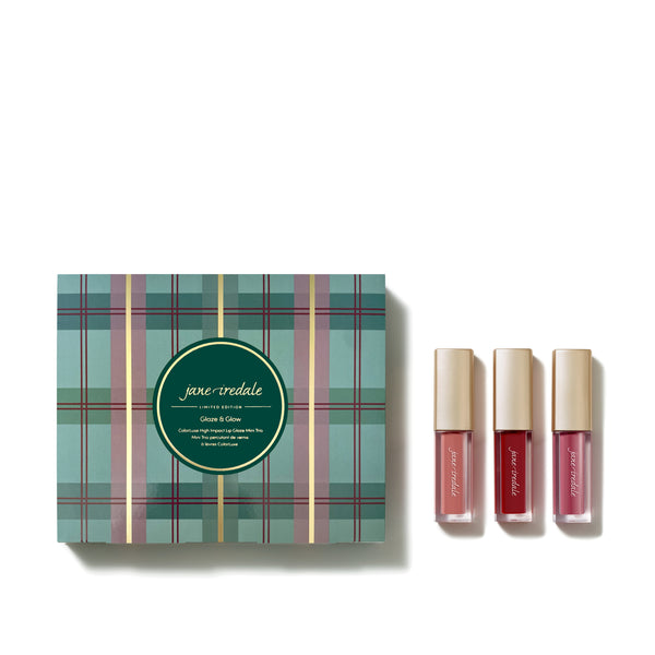 Glaze & Glow Trio Lūpų glazūrų rinkinys
